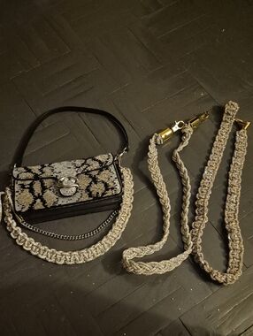 Irredescent Crystal Bag Strap (1 Left)